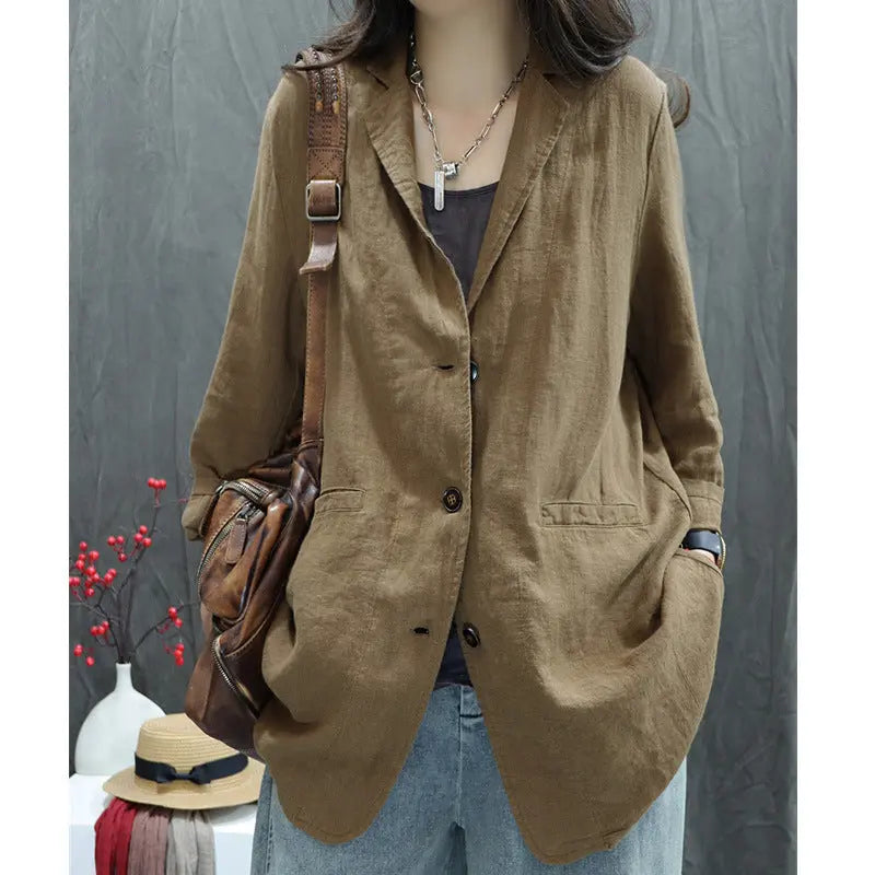 Stylish Casual Versatile Long Sleeve Suit Dropshipman