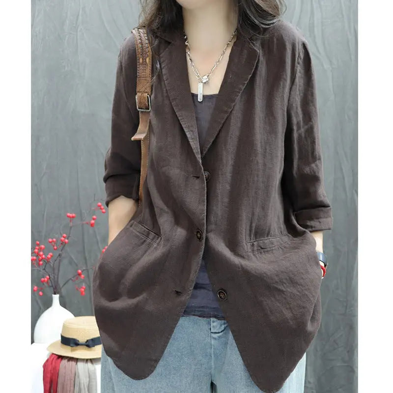 Stylish Casual Versatile Long Sleeve Suit Dropshipman