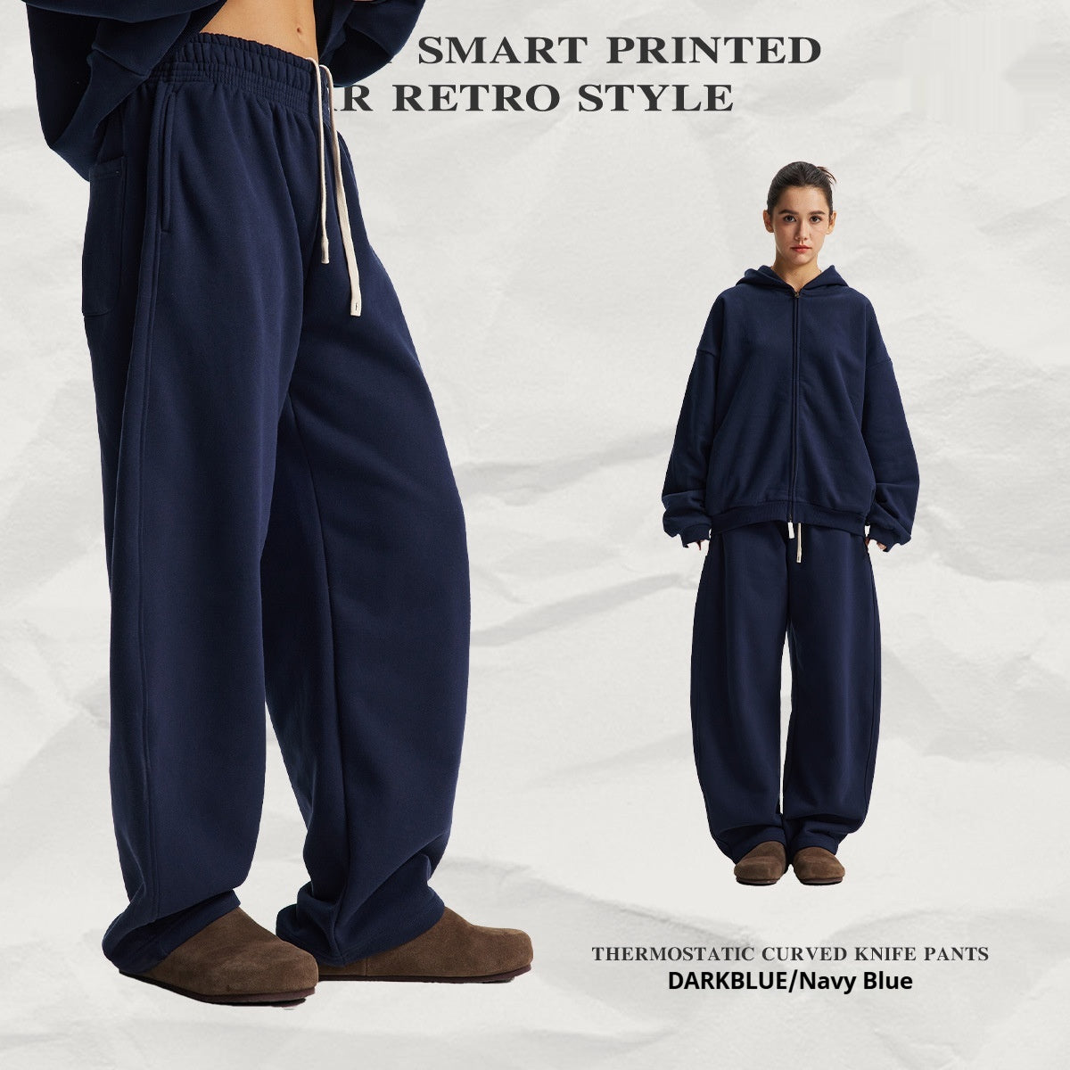 Hooded Cardigan Sweater Set For Men And Women Dropshipman