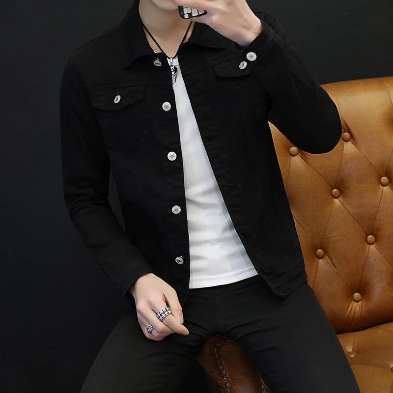 Men's Autumn Casual Workwear Jacket – Durable, Comfortable Outerwear for Everyday Use