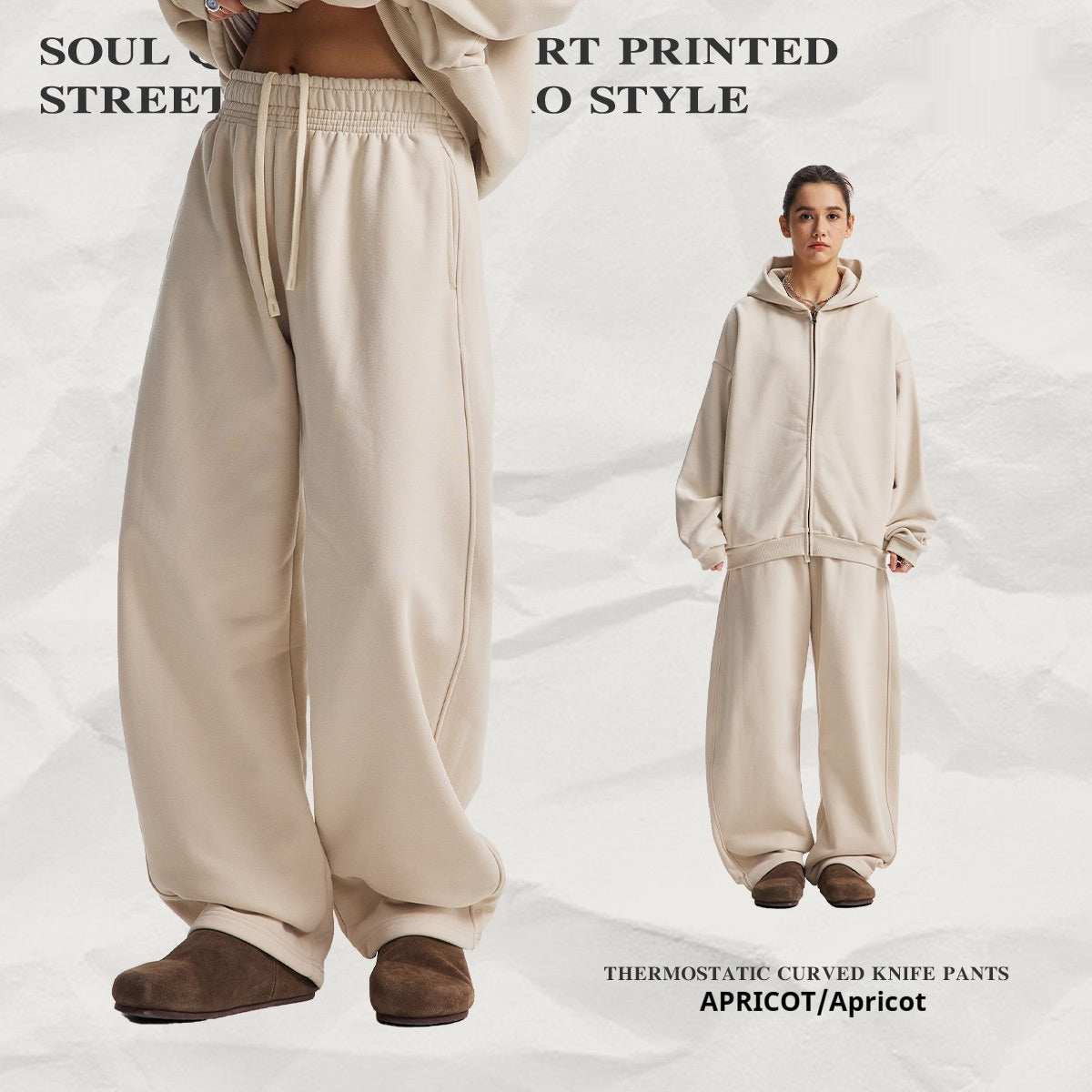 Hooded Cardigan Sweater Set For Men And Women Dropshipman